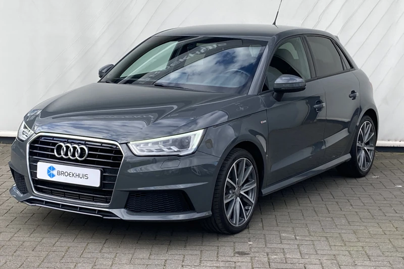 Audi A1 1.8 TFSI 192PK SPORT PRO LINE S S-LINE DSG | ECC-AIRCO | S-LINE IN EN EXTERIEUR + ONDERSTEL | DONKER GLAS | STOELVERWARMING | LE