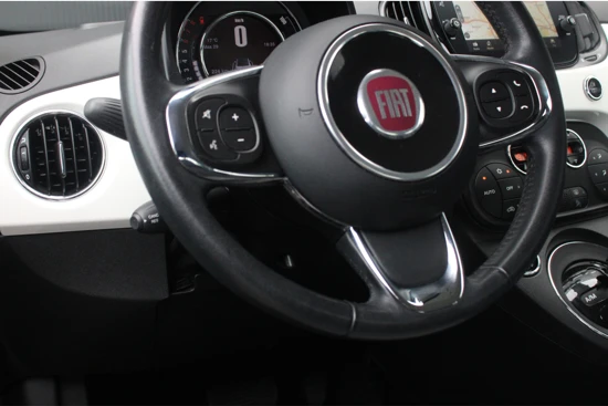 Fiat 500 Cabrio 0.9 TwinAir Turbo Lounge AUTOMAAT | NAVIGATIE | CRUISE CONTROLE | CLIMATE | SENSOREN