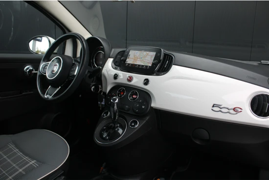 Fiat 500 Cabrio 0.9 TwinAir Turbo Lounge AUTOMAAT | NAVIGATIE | CRUISE CONTROLE | CLIMATE | SENSOREN