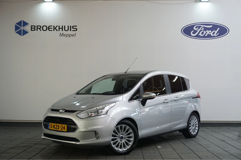 Ford B-MAX 1.0 EcoBoost Titanium | Inclusief Nieuwe Distributie! | Camera | Navi | Cruise | Trekhaak | 1e Eigenaar