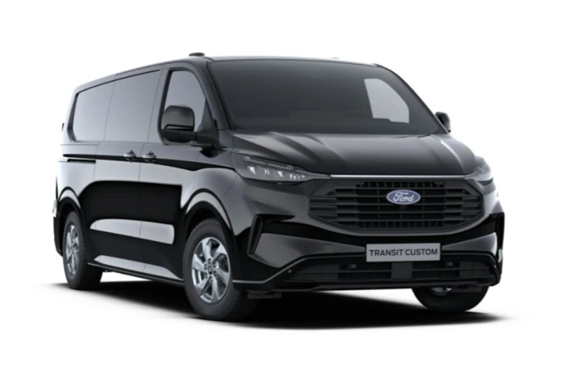 Ford Transit Custom 320 2.0 136 PK L2H1 Limited | 2024 | Navigatie | Trekhaak | Kleur: Agate Black |