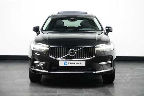 Volvo XC60 2.0 Recharge T6 AWD Plus Bright| Extra getint glas| Elektrische stoelbediening| standverwarming| Adaptive cruise| Dodehoek senso