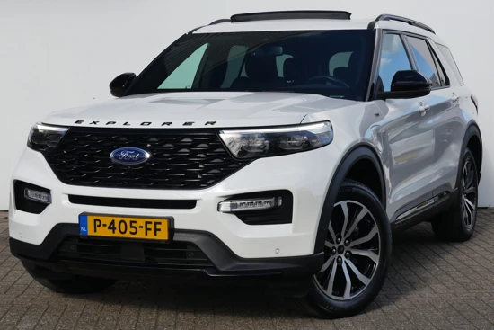 Ford Explorer 3.0 V6 EcoBoost 457PK PHEV ST-Line | TREKHAAK | STAR WHITE METALLIC |