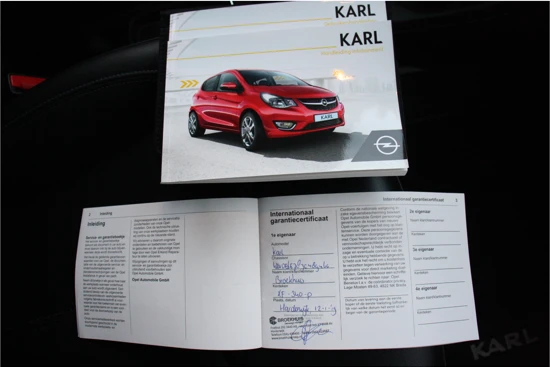 Opel KARL 1.0 75PK 5-DRS INNOVATION+ AUTOMAAT / NAVI / LEDER / CLIMA / LED / PDC / 15" LMV / WINTERPAKKET / BLUETOOTH / CRUISECONTROL / 1E