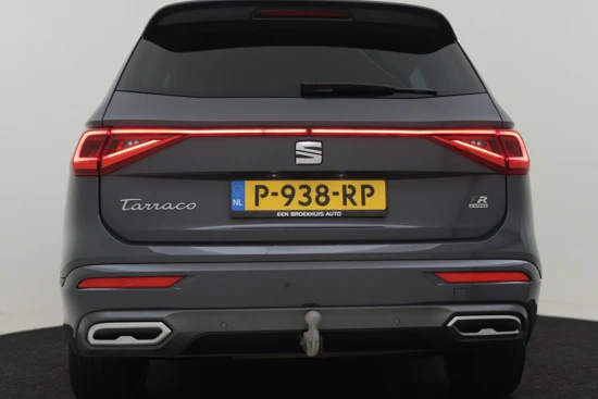 SEAT Tarraco 1.4 TSI 245PK e-Hybrid PHEV FR | Zwenkbare trekhaak | Stoel + stuurverwarming | 360 Camera | Dodehoek detectie | App-connect | K