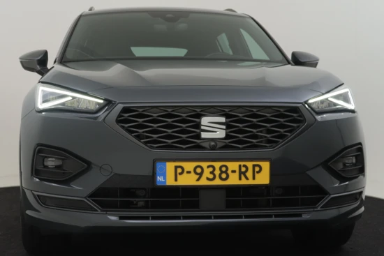 SEAT Tarraco 1.4 TSI 245PK e-Hybrid PHEV FR | Zwenkbare trekhaak | Stoel + stuurverwarming | 360 Camera | Dodehoek detectie | App-connect | K