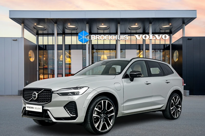 Volvo XC60 Recharge T6 AWD Ultimate Dark | 22'' | Luchtvering | Geventileerd nappa | Massagestoelen | Head-up | 360-camera | Harman Kardon