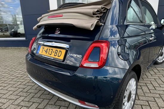 Fiat 500C 1.0 Hybrid 70PK Dolcevita | Cruise Control | Sensoren achter