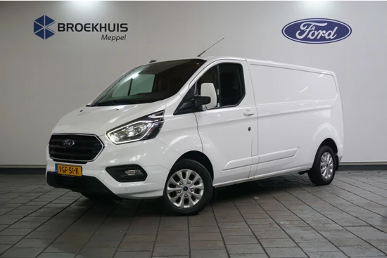 Ford Transit Custom 300 2.0TDCI 130pk L2H1 Limited | Groot scherm | Navi | Camera | Cruise controle | Trekhaak | Licht- & regensensor | lichtmetalen