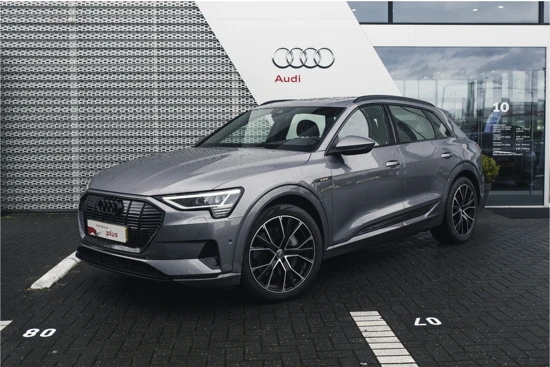 Audi e-tron 55 advanced exterieur 95Kwh 408pk | Panoramadak | Optiek zwart | Achteruitrij camera | Navigatie