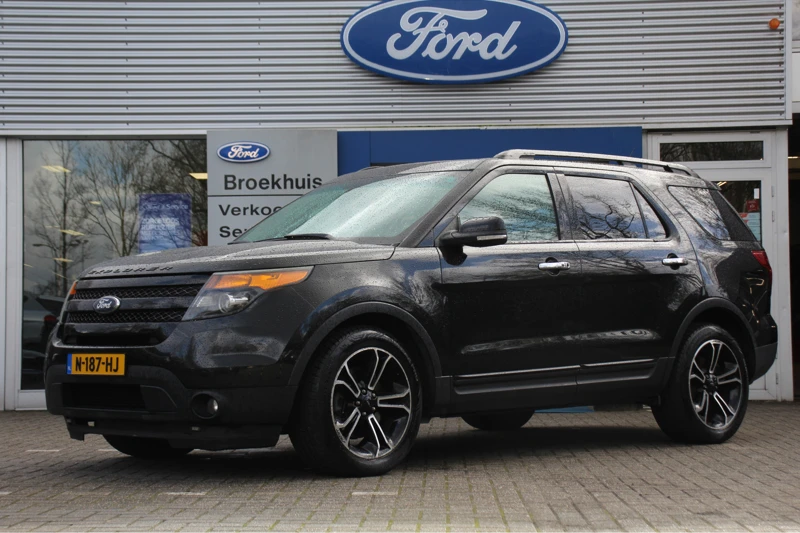 Ford Explorer 3.5 V6 Explorer | 7-PERSOONS | UNIEK! | PANODAK | LEDER | ELEKT. STOELEN + MEMORY | NAVI | CAMERA | CLIMA | STOELVERWARMING + KO