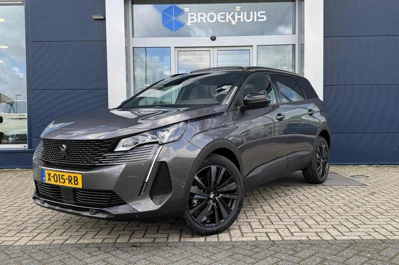 Peugeot 5008 1.2 PureTech 130PK GT | 7-zits | Black Pack | Schuif/kantel dak | ACC | Camera | Sensoren V/A | Navi | Carplay