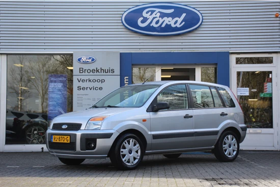 Ford Fusion 1.4-16V AUTOMAAT | VOLLEDIG ONDERHOUDEN! | AIRCO | PARKEERSENSOREN | VOORRUITVERWARMING | AUTOMATISCHE LICHTEN SENSOR | RADIO /