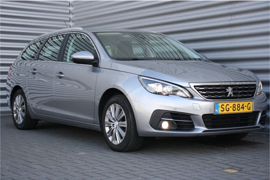 Peugeot 308 SW 1.2 PURETECH 130PK ALLURE AUTOMAAT / NAVI / LEDER / CLIMA / LED / PDC / 16" LMV / TREKHAAK / BLUETOOTH / CRUISECONTROL / NIEU