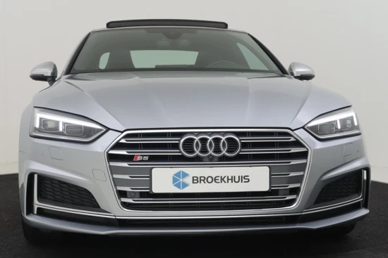 Audi A5 Coupé 3.0 TFSI 354PK S5 quattro Pro Line Plus | Panormadak | Luxe Ledere Bekleding | B&O Audio | Elektrisch Verstelbare Stoelen