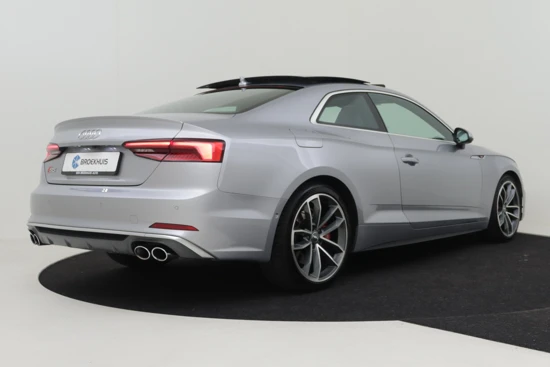 Audi A5 Coupé 3.0 TFSI 354PK S5 quattro Pro Line Plus | Panormadak | Luxe Ledere Bekleding | B&O Audio | Elektrisch Verstelbare Stoelen