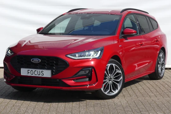 Ford FOCUS Wagon Wagon 1.0 EcoBoost 125PK Hybrid ST Line X | 2024 | 18"LMV | Winterpack | Kleur: Fantastic Red |