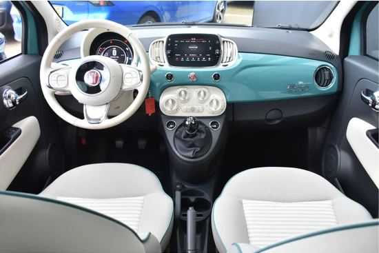 Fiat 500 0.9 TwinAir Turbo Anniversario | Navigatie by App | Panoramadak | Cruise Control | Airco | 16"LMV | Apple Carplay | Android Auto