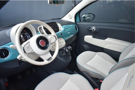 Fiat 500 0.9 TwinAir Turbo Anniversario | Navigatie by App | Panoramadak | Cruise Control | Airco | 16"LMV | Apple Carplay | Android Auto