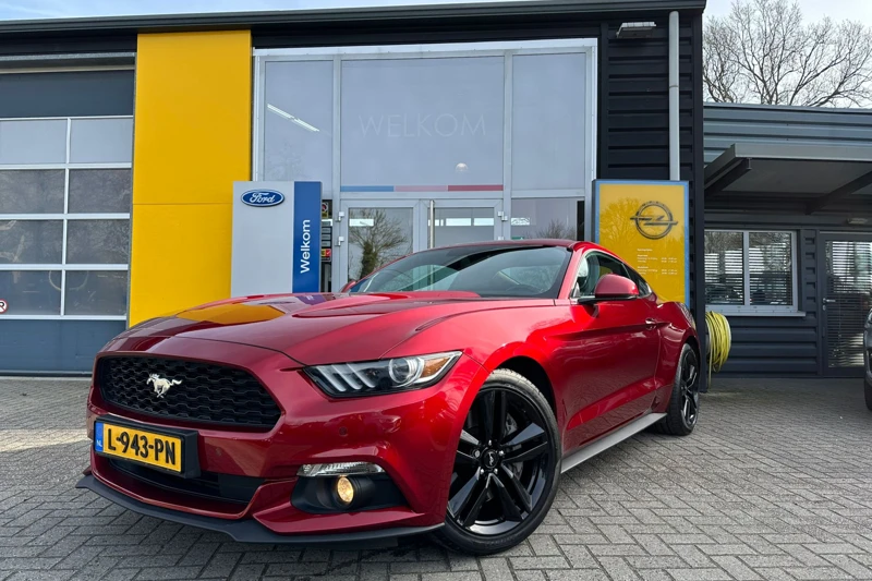 Ford Mustang Fastback 2.3 EcoBoost Automaat 315 PK | LEDER| CAMERA| STOELVERWARMING/VERKOELING| NAVIGATIE| CRUISE CONTROL| CLIMATE CONTROL| K