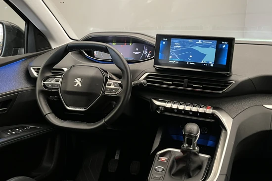 Peugeot 5008 1.2 130PK Allure Pack | Navigatie | 7 Persoons | Camera | 18'' Lichtmetaal | LED | Carplay | Clima | Cruise | Lder\Stof |