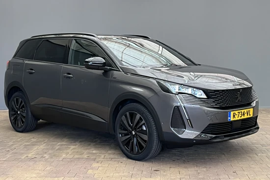 Peugeot 5008 1.6 180PK GT Pack | Trekhaak | Panoramisch Kanteldak | 19'' Lichtmetaal | 7 Persoons | Keyless | Leder\Alcantara | Navigatie | L