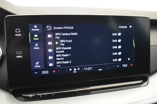 Škoda Octavia Combi 1.0 TSI 110PK Sport Business | Zwenkbare trekhaak | Parkeersensoren V+A | Adaptieve Cruise Control | App-Connect | Navigat