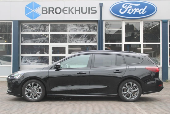 Ford Focus Wagon 1.0EB HYBRID ST-LINE | ORIGINEEL NL! |STOELVERWARMING | GROOT SCHERM | FULL LED | APPLE CARPLAY | VERWAMBAAR VOORRUIT |