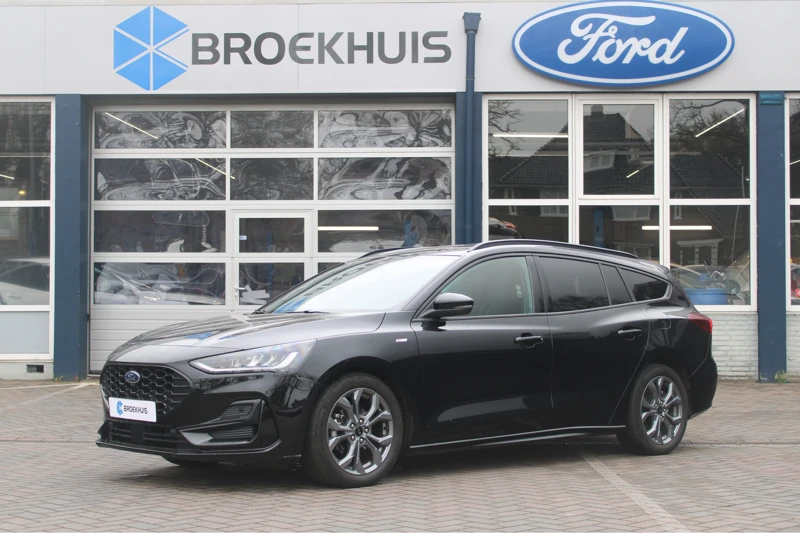 Ford Focus Wagon 1.0EB HYBRID ST-LINE | ORIGINEEL NL! |STOELVERWARMING | GROOT SCHERM | FULL LED | APPLE CARPLAY | VERWAMBAAR VOORRUIT |