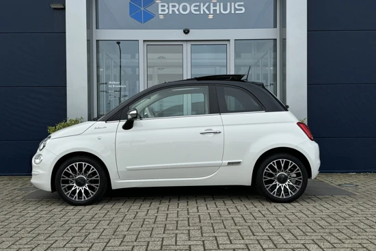 Fiat 500 1.0 70PK Lounge Hybrid | Schuif\kantel dak | Cruise Control | Climate Control | Sensoren achter