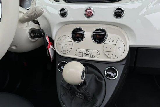 Fiat 500 1.0 70PK Lounge Hybrid | Schuif\kantel dak | Cruise Control | Climate Control | Sensoren achter