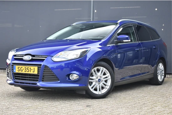 Ford Focus Wagon 1.0 EB Titanium 125pk | Navigatie | Trekhaak | Elektr. Stoelen | Stoelverwarming | All-Season | Dealeronderhouden | Voorru