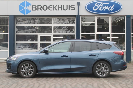 Ford Focus Wagon 1.0EB HYBRID ST-LINE | ORIGINEEL NL! |STOELVERWARMING | GROOT SCHERM | CAMERA | FULL LED | APPLE CARPLAY | VERWAMBAAR VOOR