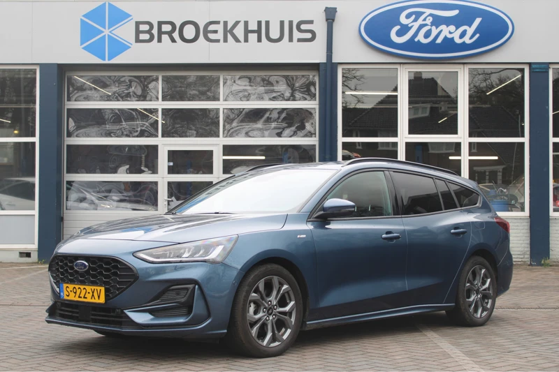 Ford Focus Wagon 1.0EB HYBRID ST-LINE | ORIGINEEL NL! |STOELVERWARMING | GROOT SCHERM | CAMERA | FULL LED | APPLE CARPLAY | VERWAMBAAR VOOR