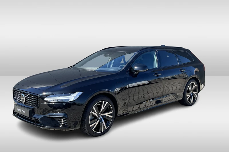 Volvo V90 T6 AWD R-Design Dark | 19 Inch | Adaptive Cruise | BLIS | DAB | Elektrische Voorstoelen | LED | CarPlay