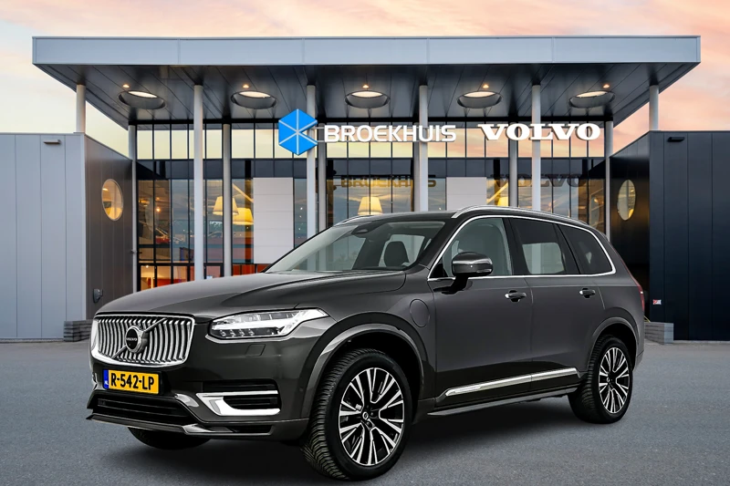 Volvo XC90 T8 Recharge AWD Ultimate Bright | Google | Luchtvering | Full LED | Trekhaak | Harman-Kardon | 360 camera