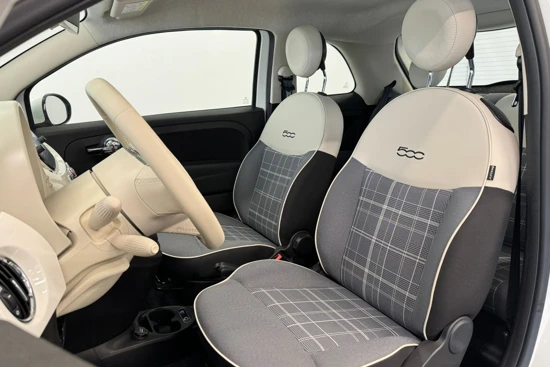 Fiat 500 1.0 Hybrid Lounge | Carplay | DAB | Airco | Navigatie | PDC achter | Cruise control |