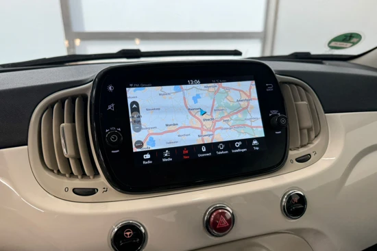 Fiat 500 1.0 Hybrid Lounge | Carplay | DAB | Airco | Navigatie | PDC achter | Cruise control |