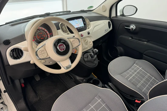 Fiat 500 1.0 Hybrid Lounge | Carplay | DAB | Airco | Navigatie | PDC achter | Cruise control |