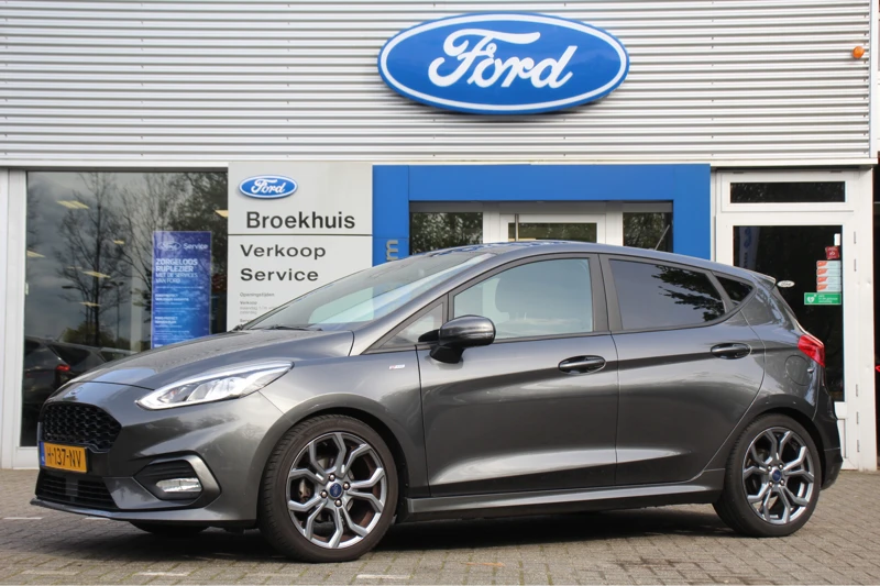 Ford Fiesta 1.0EB ST-LINE X | 1E EIGENAAR! | DEALER OH! | NAVI | CLIMA | WINTERPACK | CRUISE | B&O AUDIO | PARK SENS | 17' LM. VELGEN