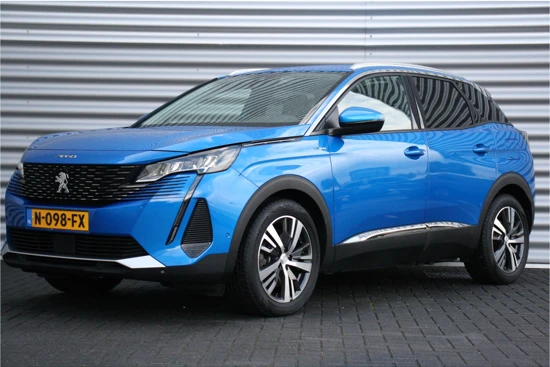 Peugeot 3008 1.6 HYBRID 225PK BLUE LEASE ALLURE AUTOMAAT / NAVI / LEDER / CLIMA / PDC / 18" LMV / CAMERA / KEYLESS / FULL-LED / 1E EIGENAAR /