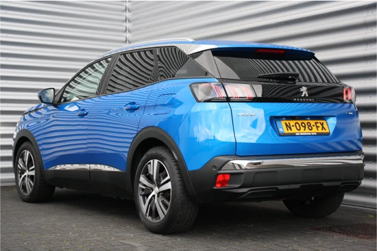 Peugeot 3008 1.6 HYBRID 225PK BLUE LEASE ALLURE AUTOMAAT / NAVI / LEDER / CLIMA / PDC / 18" LMV / CAMERA / KEYLESS / FULL-LED / 1E EIGENAAR /