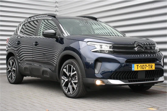 Citroën C5 Aircross 1.2 PURETECH 130PK SHINE AUTOMAAT / NAVI / LEDER / CLIMA / LED / PDC / 19" LMV / PANO. DAK / ADAPT. CRUISECONTROL / DIRECT LEVER