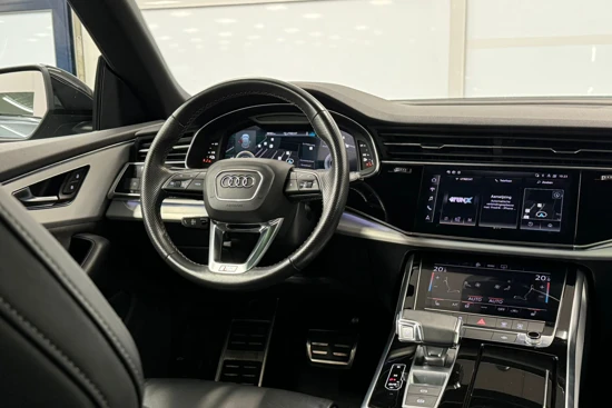 Audi Q8 60 TFSI e quattro Pro Line S Competition | Panoramadak | Valcona leder | Elekt. Stoelen | Stoelverwarming | Trekhaak | 22" wiele