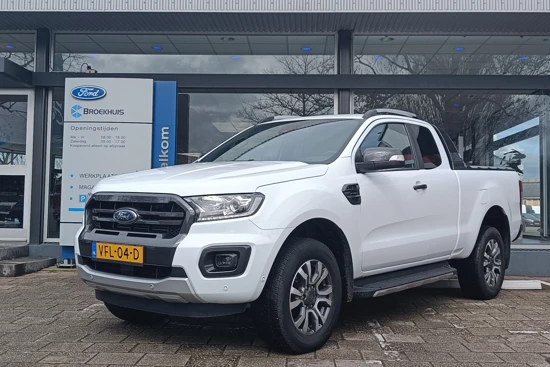 Ford Ranger 2.0 EcoBlue Wildtrak Supercab | Orig. NL | Adaptive Cruise | Trekhaak | DAB | Clima | Camera | Stoelverwarming |