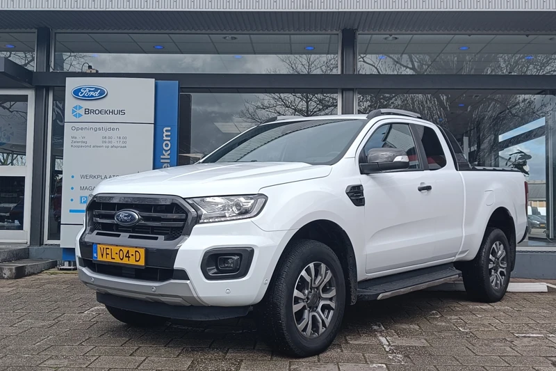 Ford Ranger 2.0 EcoBlue Wildtrak Supercab | Orig. NL | Adaptive Cruise | Trekhaak | DAB | Clima | Camera | Stoelverwarming |