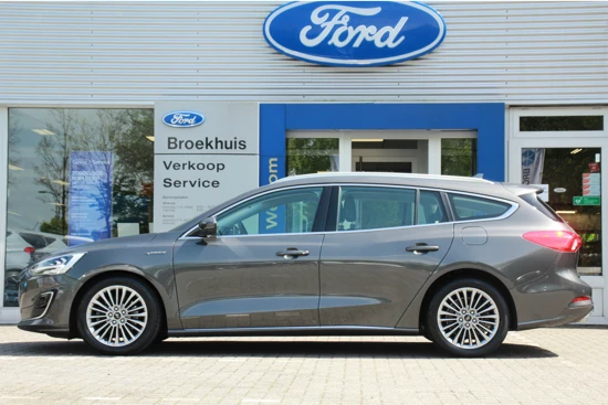 Ford Focus Wagon 1.0EB VIGNALE | LEDER | ELEKT. STOELEN | NAVI | CLIMA | WINTERPACK | HEAD-UP | AUTO. INPARKEREN | PARK SENS V+A | FULL LED