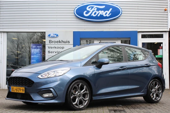 Ford Fiesta 1.0EB ST-LINE | NL-AUTO! | DEALER OH! | NAVI | CLIMA | CRUISE | PARKEERSENSOREN | PRACHTIGE STAAT!