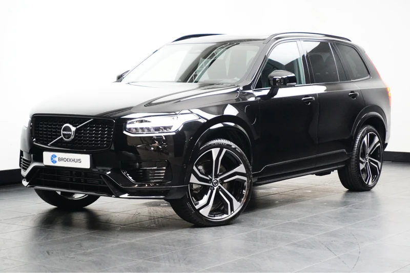 Volvo XC90 T8 Ultimate Dark | Luchtvering | Bowers&Wilkins | 360° Camera | Massage stoelen i.c.m. Nappa leder | Head-up Display | BLIS | Tr