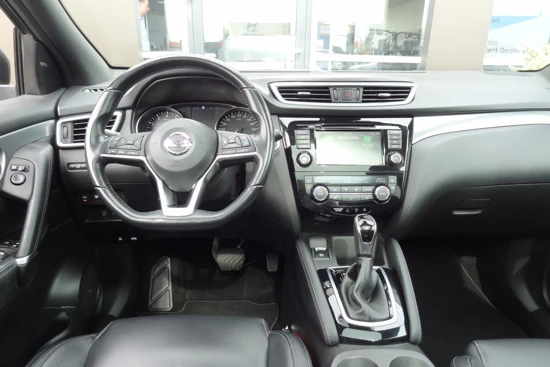 Nissan QASHQAI 1.3 DIG-T Tekna + | AUTOMAAT | TREKHAAK | PANORAMADAK | 360 GRADEN CAMERA | LEDER